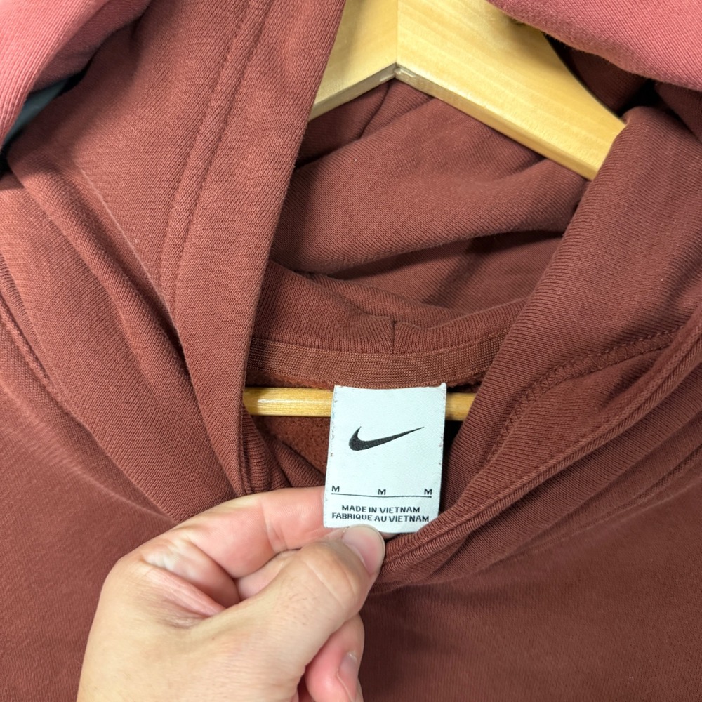 Nike Hoodie Burgundy Pink Kyrie Reward Journey Colorblock Pullover Medium - Picture 3 of 6